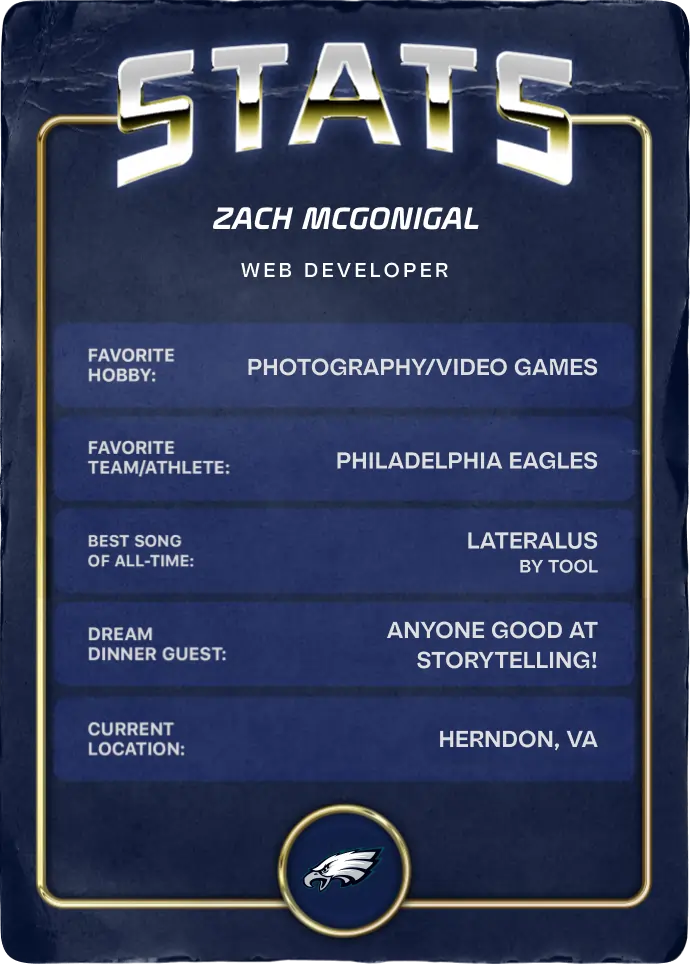 Zach McGonigal