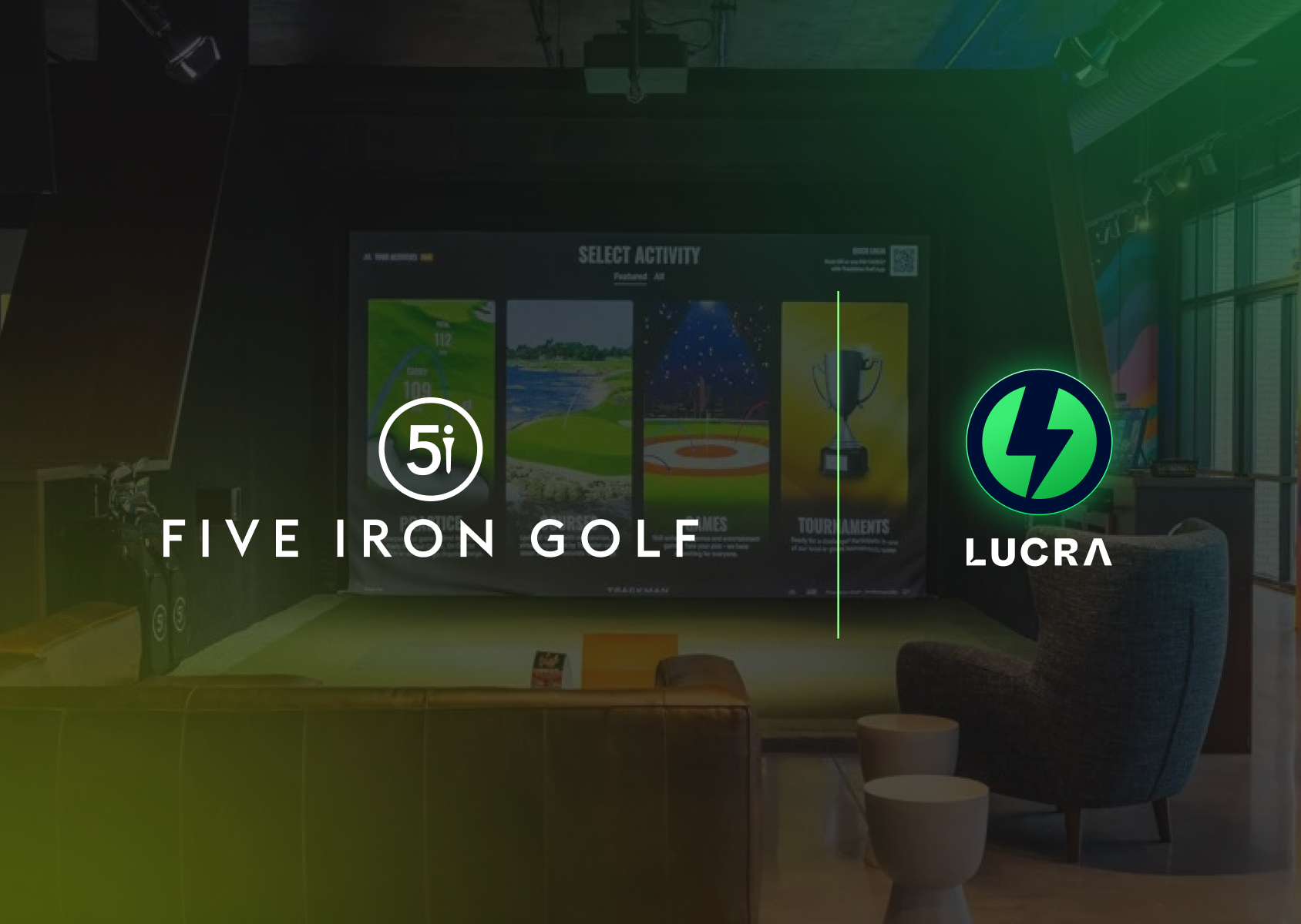 One, Two, Fore: Lucra Tees Off with Five Iron Golf